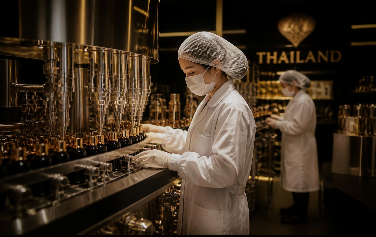 Cosmetics manufacturing facility